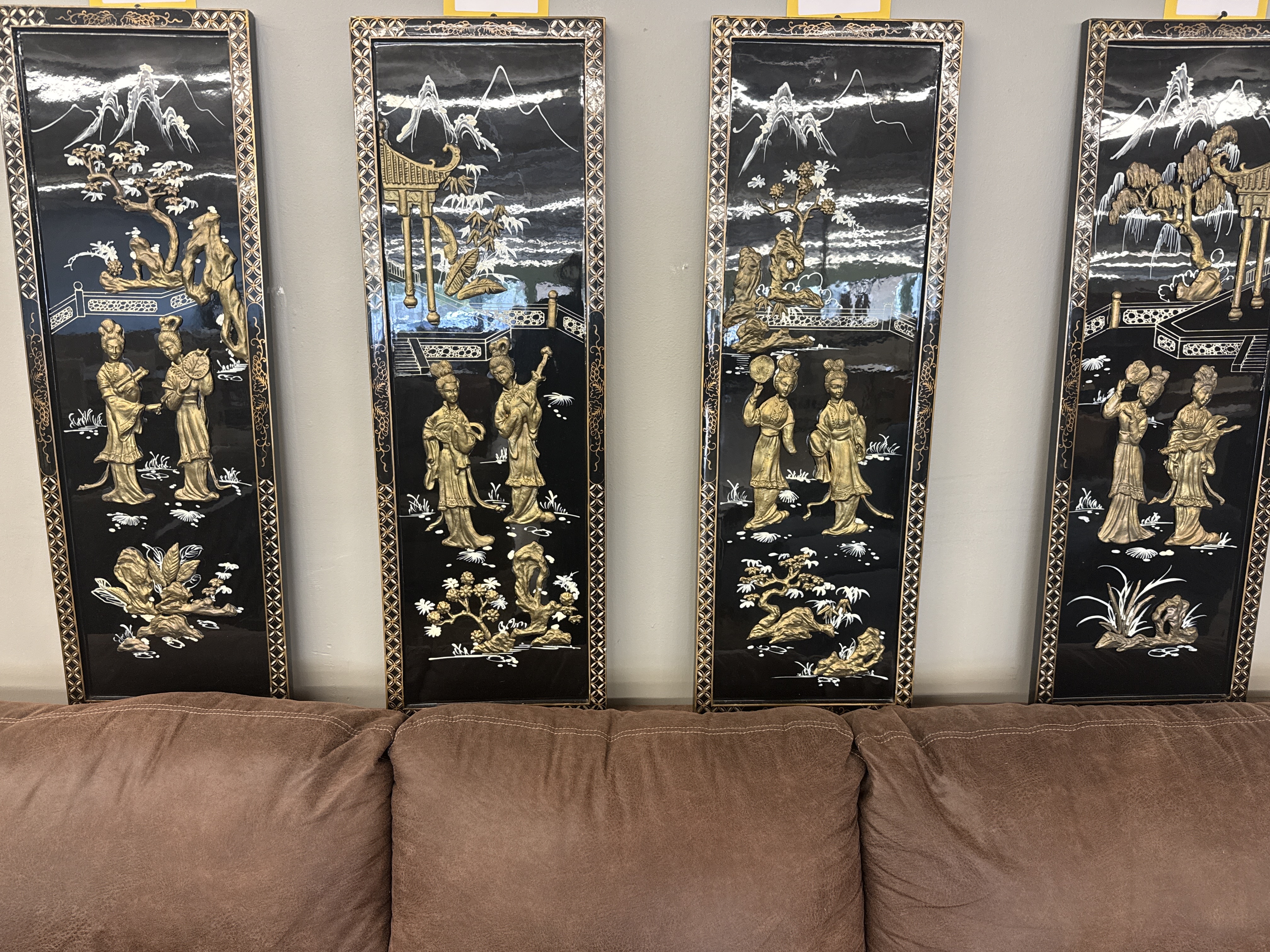 Set of 4 Japanese Wall Art - Pre-loved furniture Central Florida