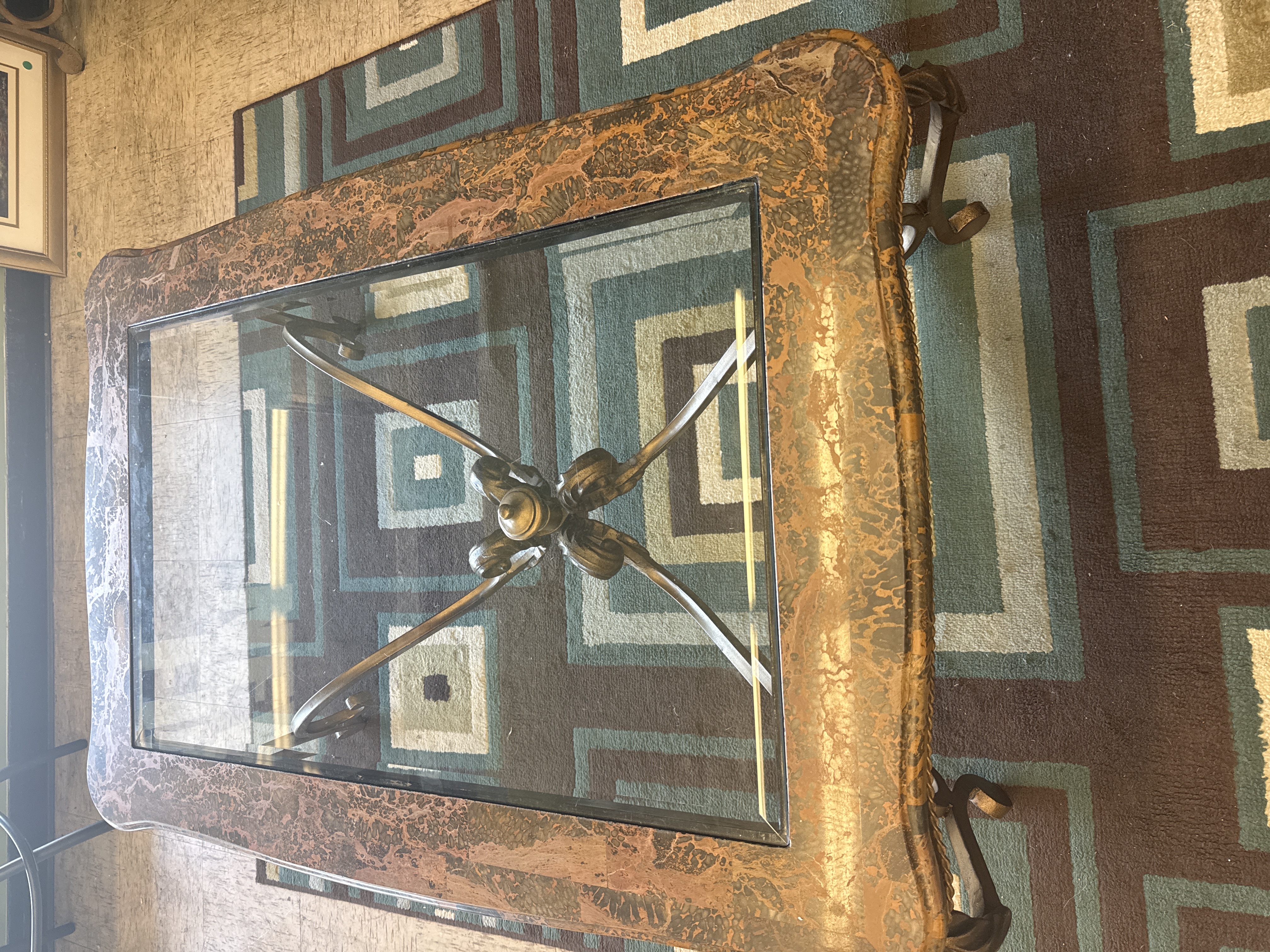 Coffee table with 2 end tables - Pre-loved furniture Central Florida