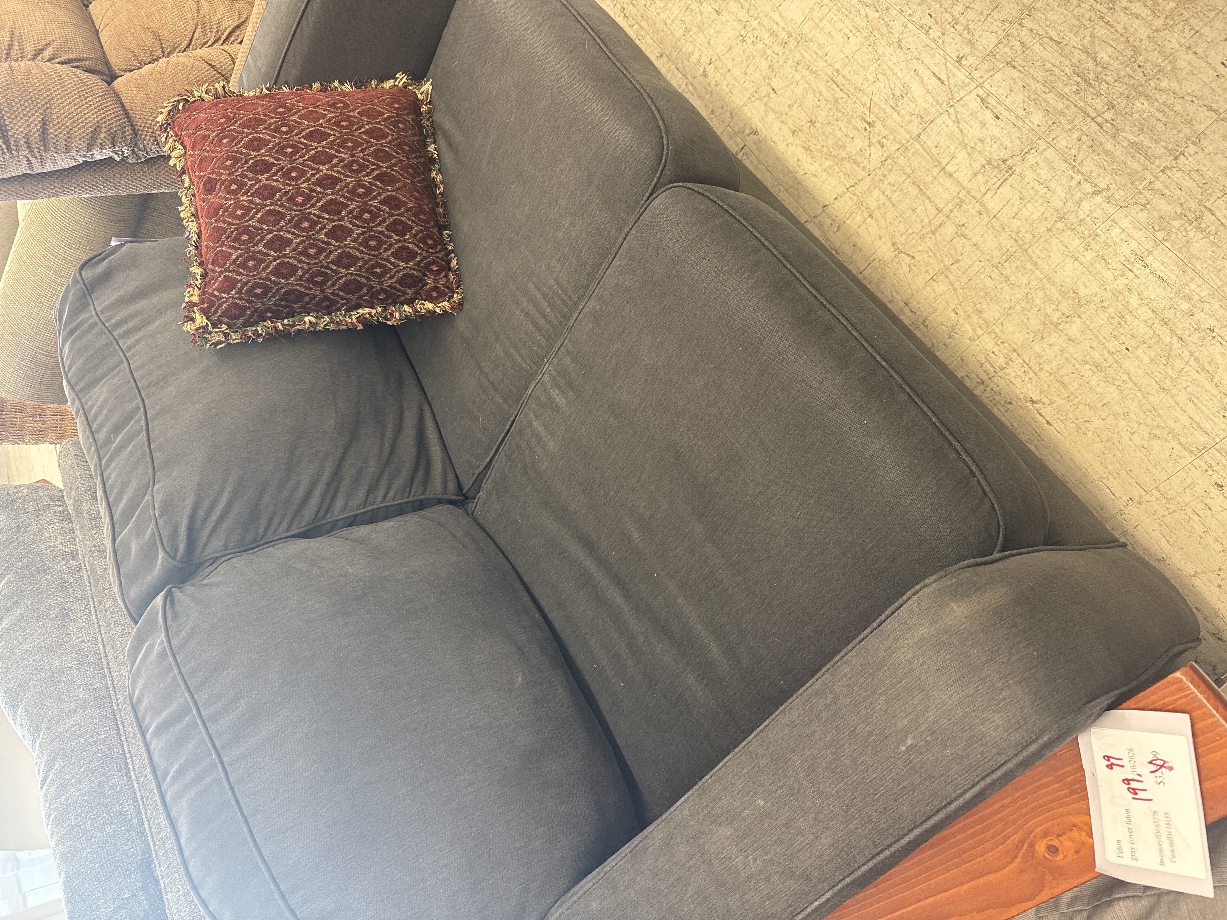 Black Loveseat — photo 1