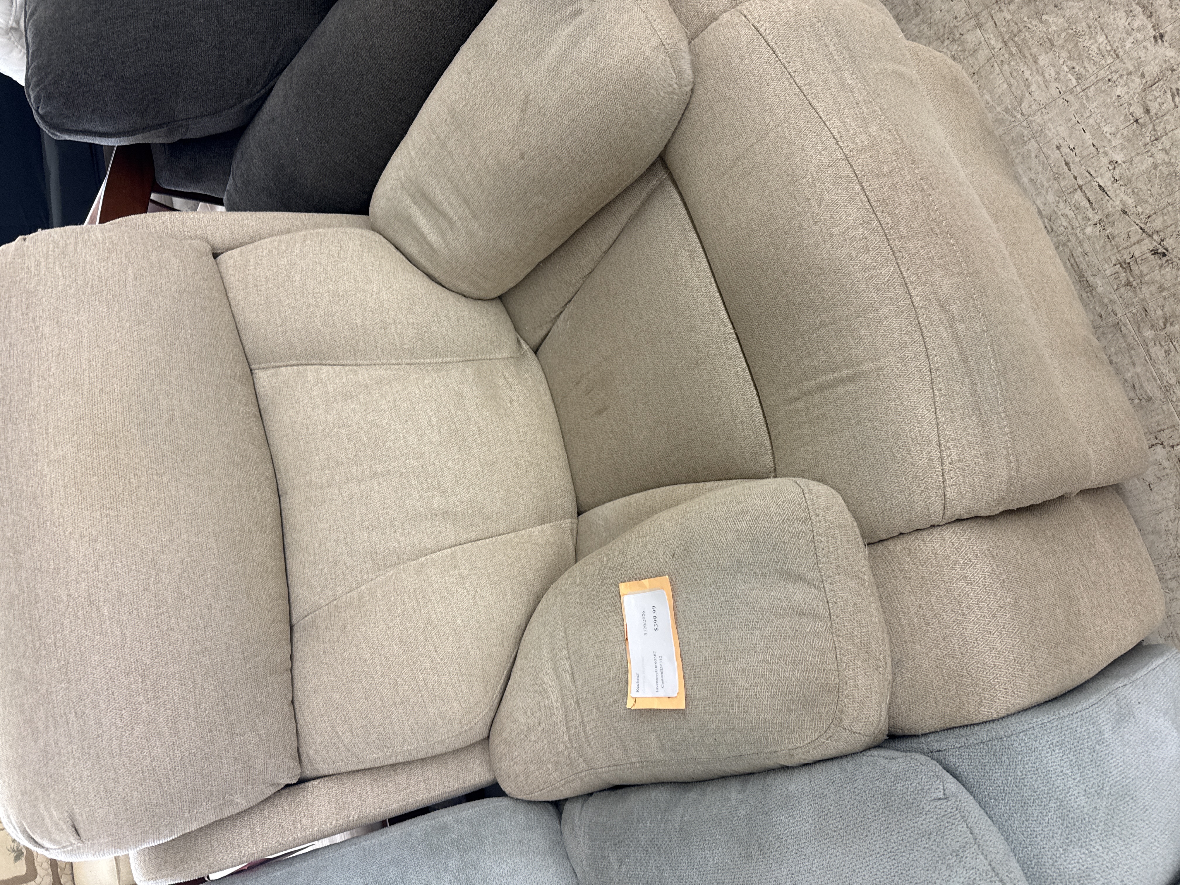 Tan Recliner