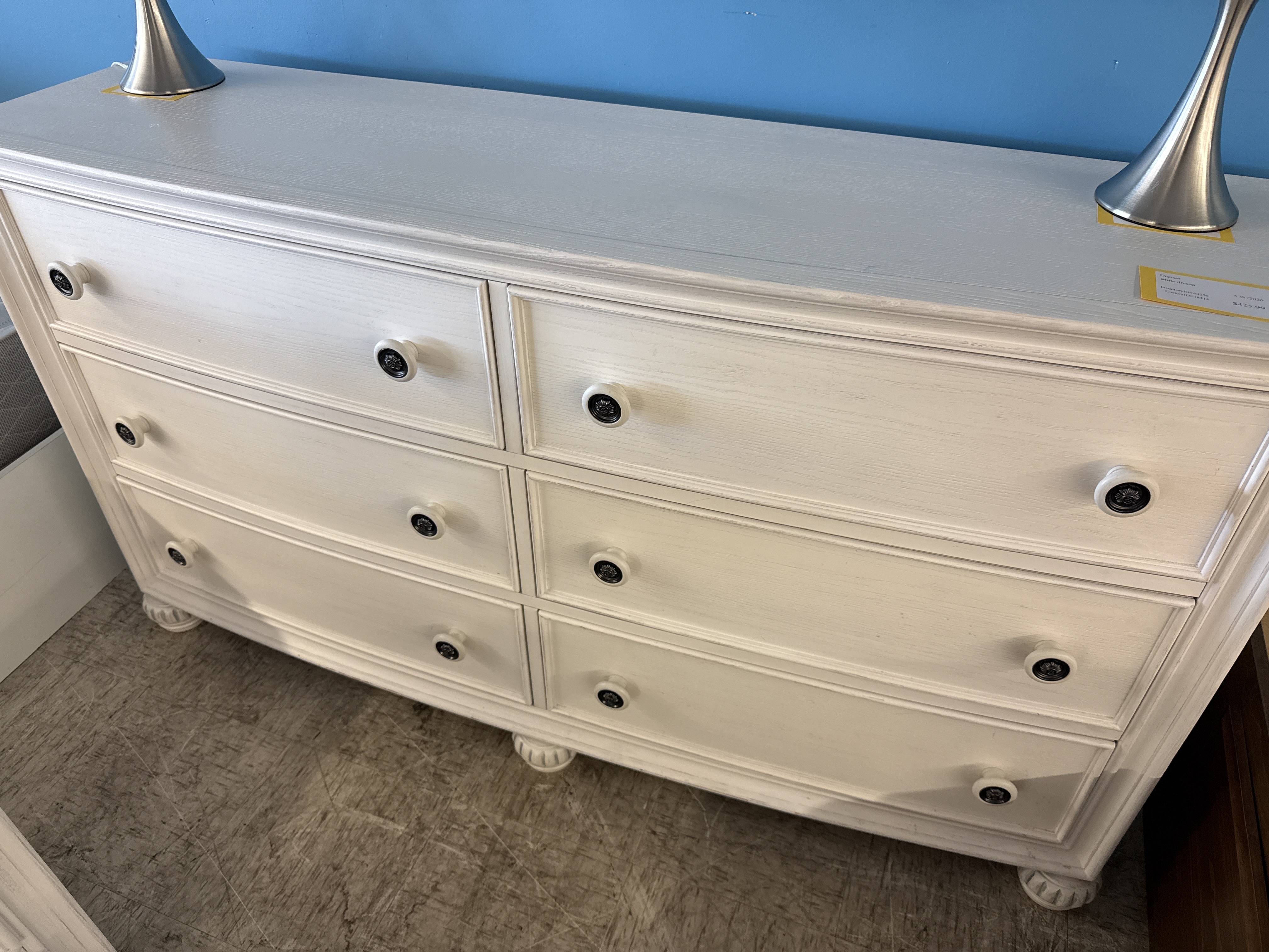 White Dresser